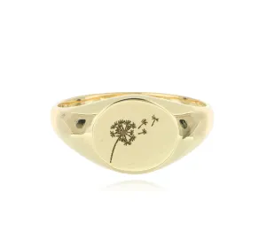 18k Yellow Gold Ladies' Fashion Ring