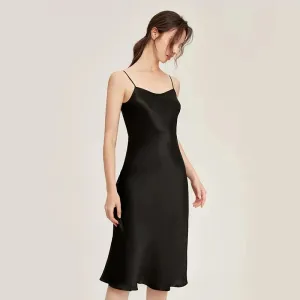 19MM Mulberry Silk - Elegant Sling Nightdress