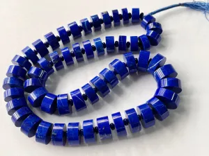 AAA Lapis Lazuli Smooth tyre shape beads