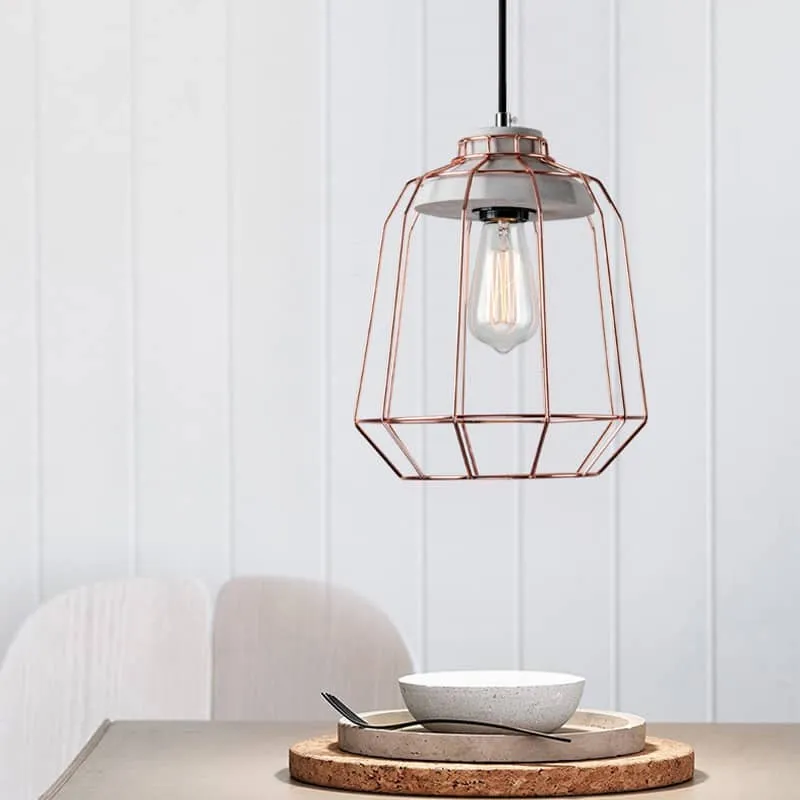 Aage Iron Art Cement Pendant Lamp