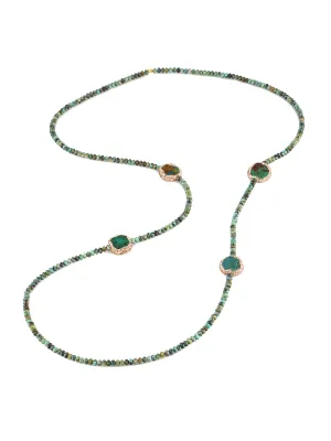 Africa Turquoise Daphne Necklace