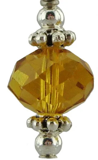 Amber Sparkle Earrings