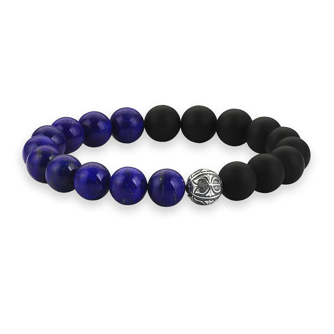 Apex Beaded Bracelet - Lapis Lazuli