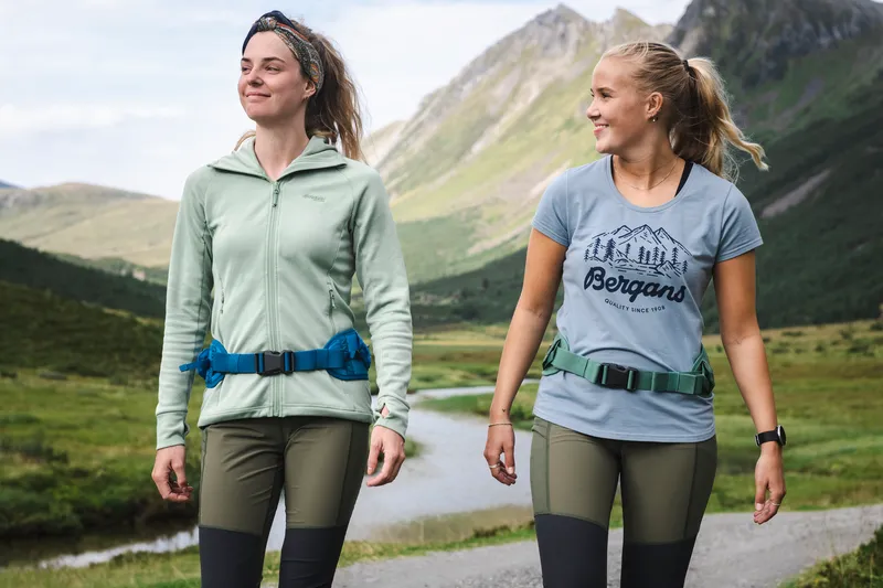 Bergans Driv Hip Pack 6 Dark Jade Green/Light Jade Green | Buy Bergans Driv Hip Pack 6 Dark Jade Green/Light Jade Green here | Outnorth