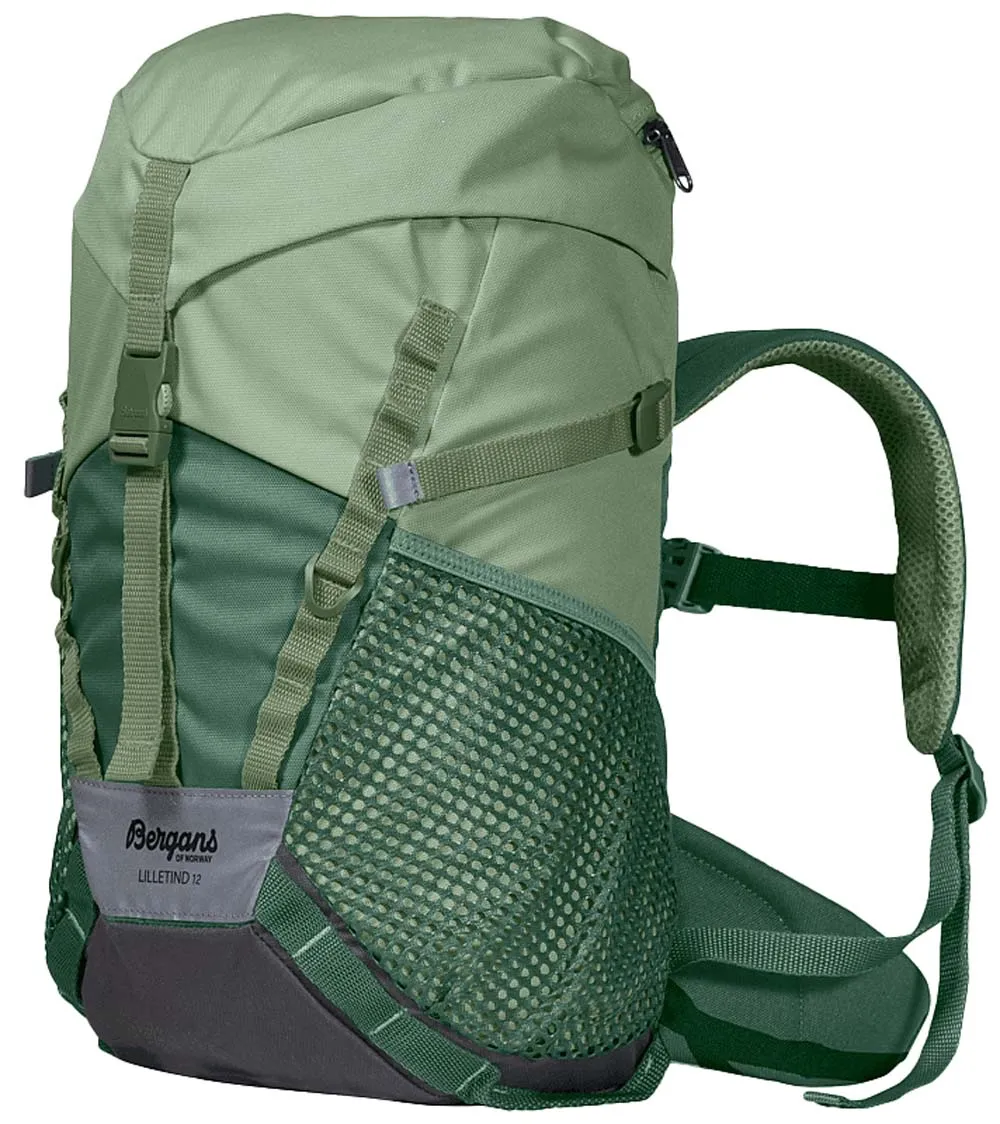 Bergans Kids&#x27; Lilletind 12L Jade Green/Dark Jade Green | Buy Bergans Kids&#x27; Lilletind 12L Jade Green/Dark Jade Green here | Outnorth
