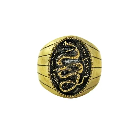 Brass "House of Viper" Signet