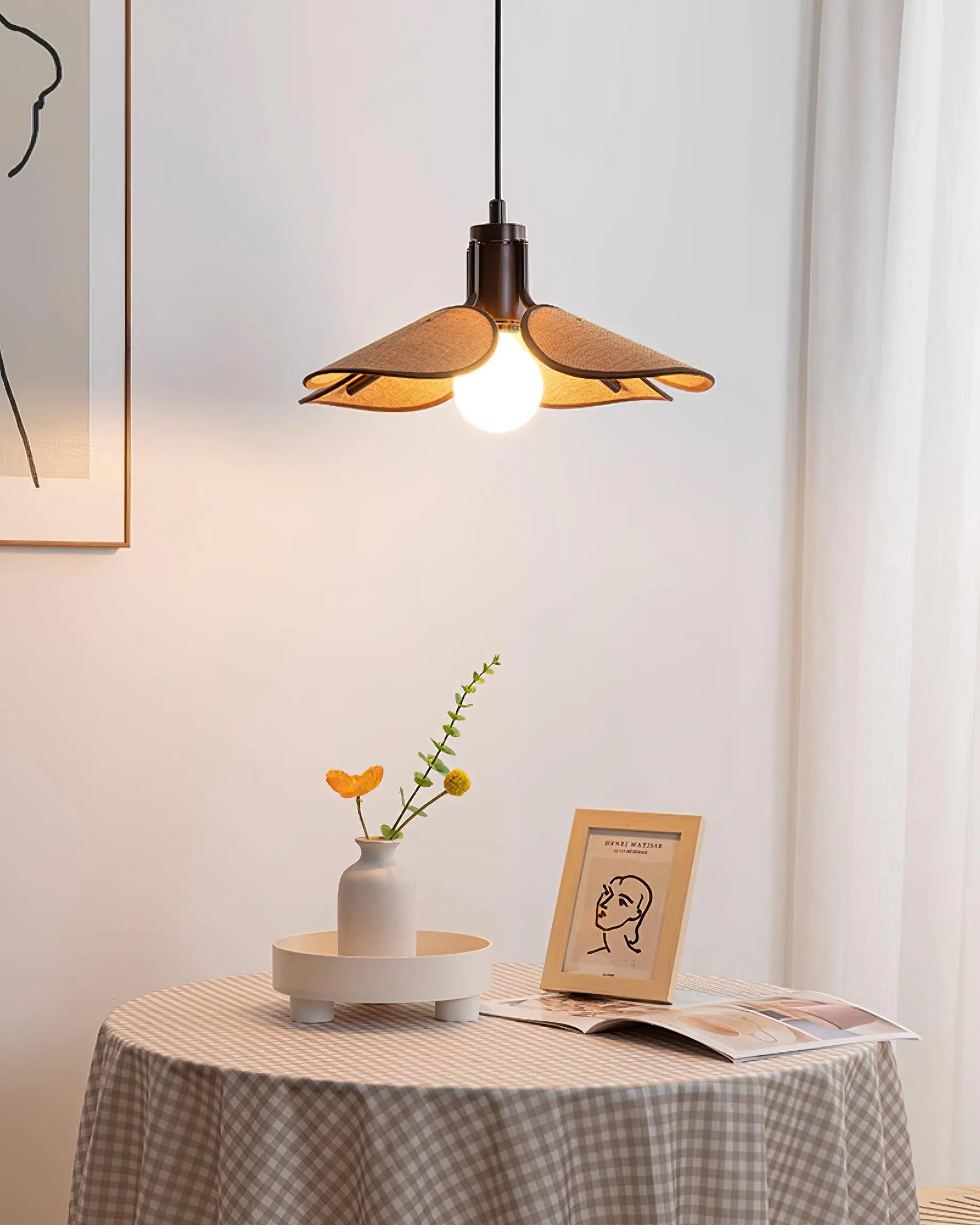 Callie Pendant Lamp 20.4″- 8.6″