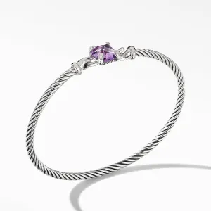 Chatelaine Bracelet with Amethyst and Diamonds