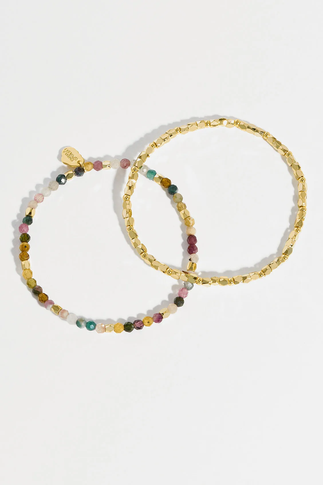 Coco and Gemstone Bracelet Set