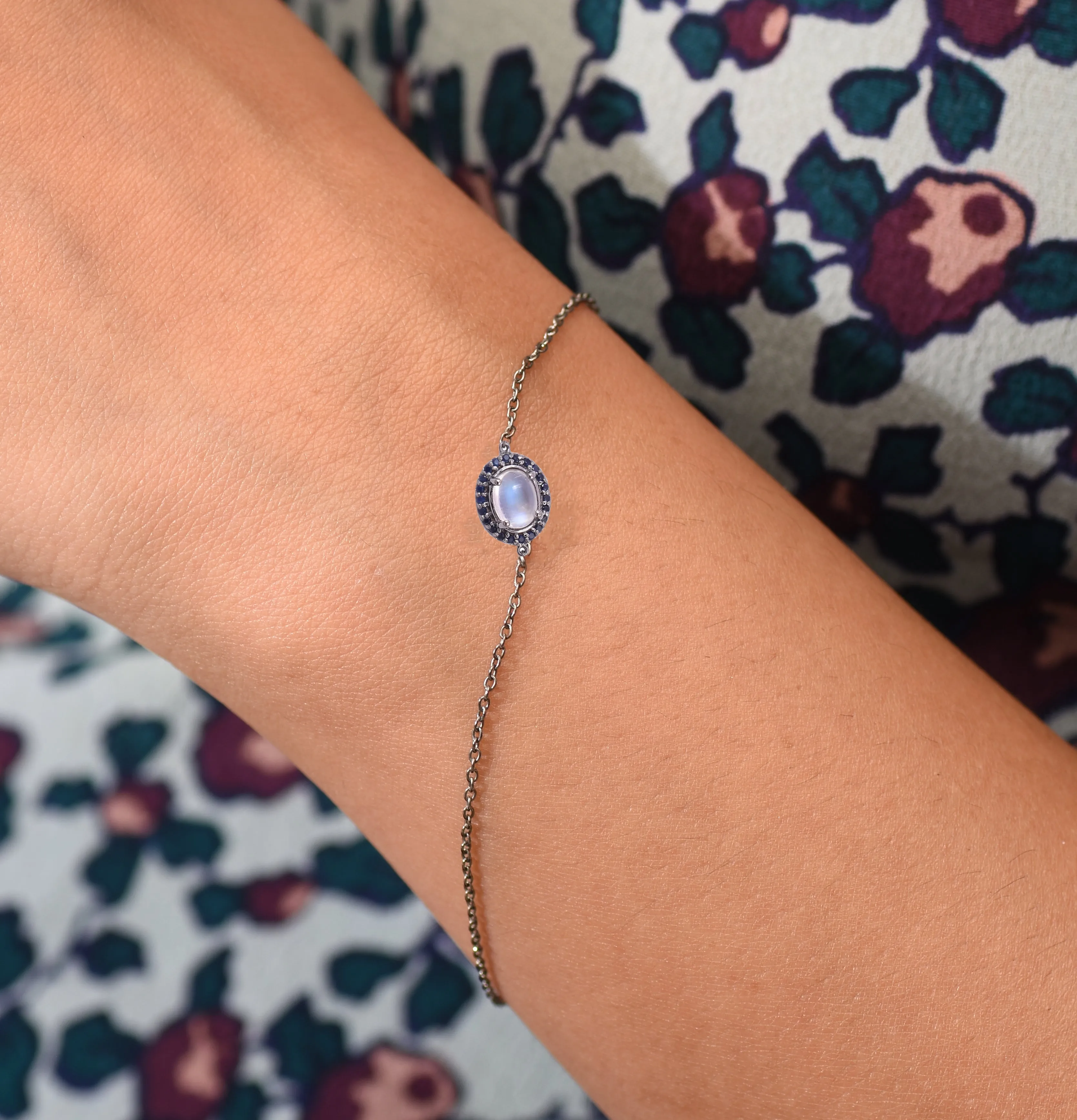 Colors Of Blue Charm Bracelet