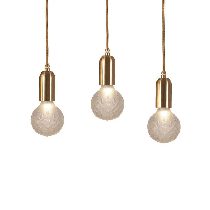 Crystal Bulb LED Pendant Lamp