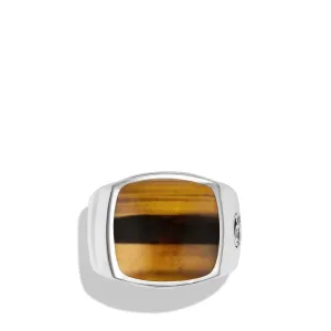David Yurman 18mm Exotic Signet Ring