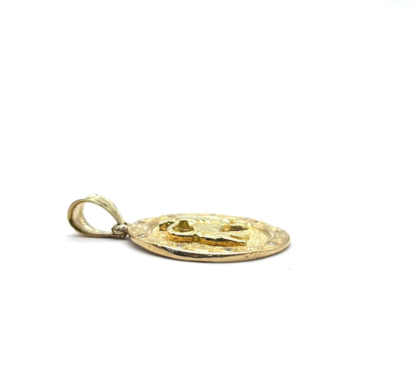 Diamond Lion Pendant
