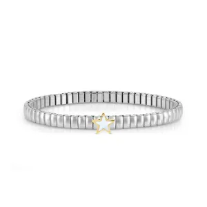 Extension Star Mother Of Pearl Bracelet - Silver - 046009/129