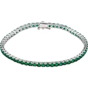 Gemstone Line Bracelet at Regard Jewelry in Austin, Texas