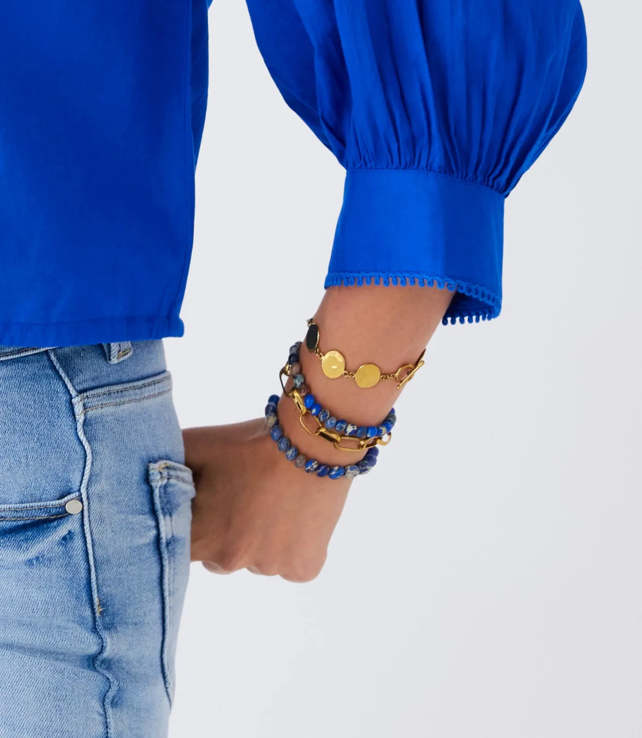 Gemstone Stretch Bracelet