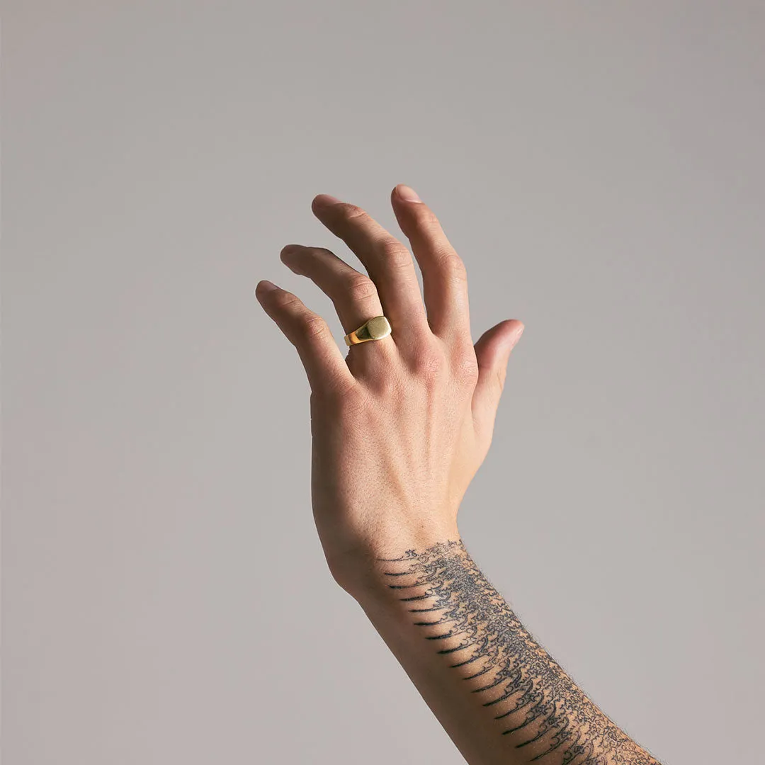 Gold Signet Ring