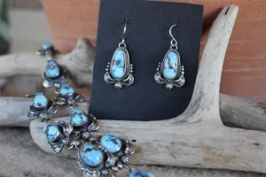 Golden Hills Turquoise Drop Necklace