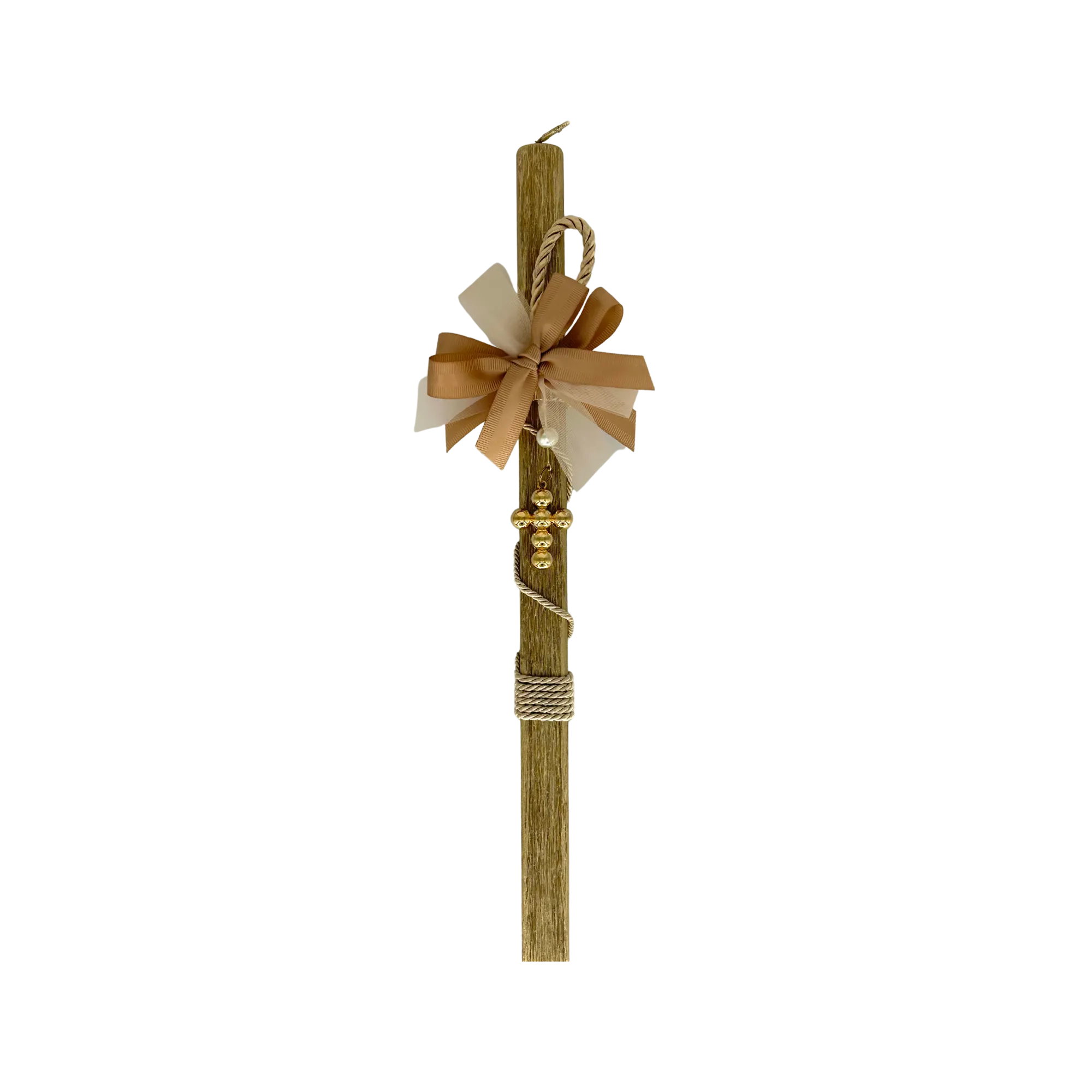 Greek Orthodox Easter Lambades Wrapped Golden Cross