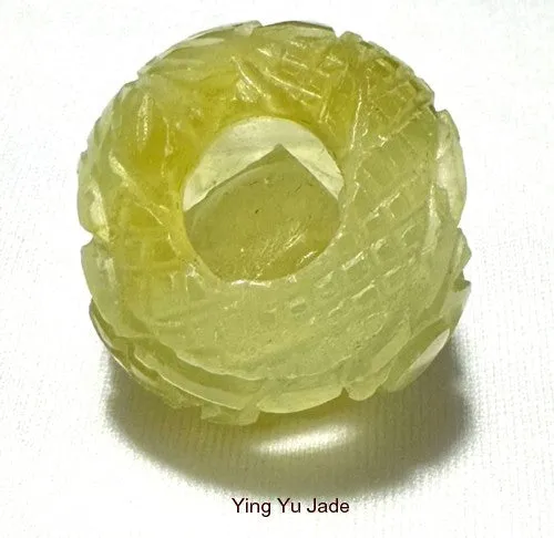 Jade "Puzzle Ball"  Ball inside a Ball Symbol of Challenge