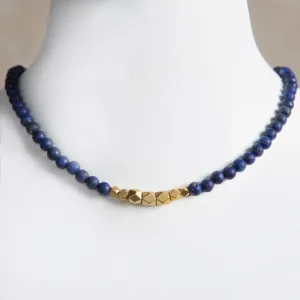 Jerry Gemstone Choker - Lapis Lazuli