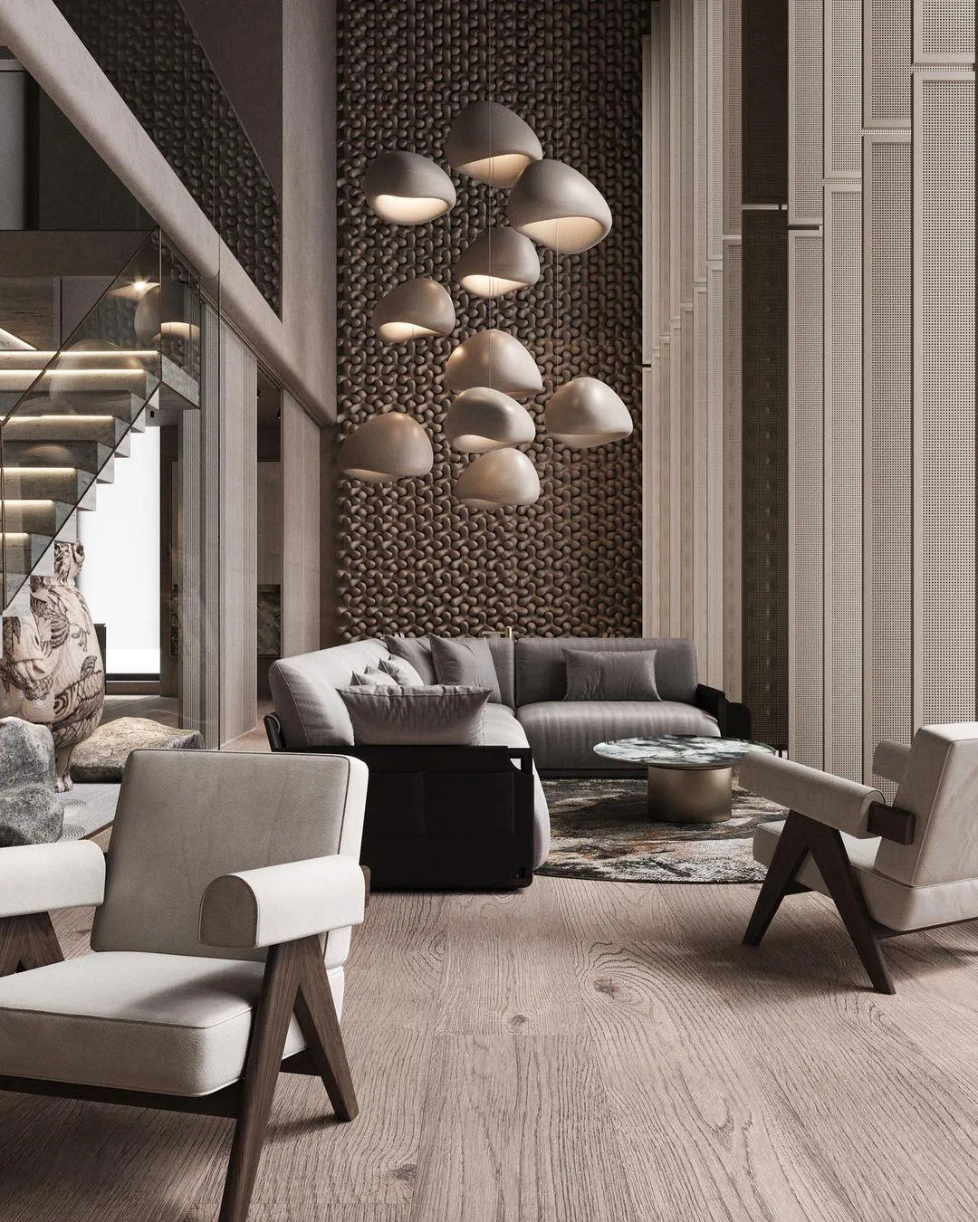 Khmara Pendant Lamp Style B