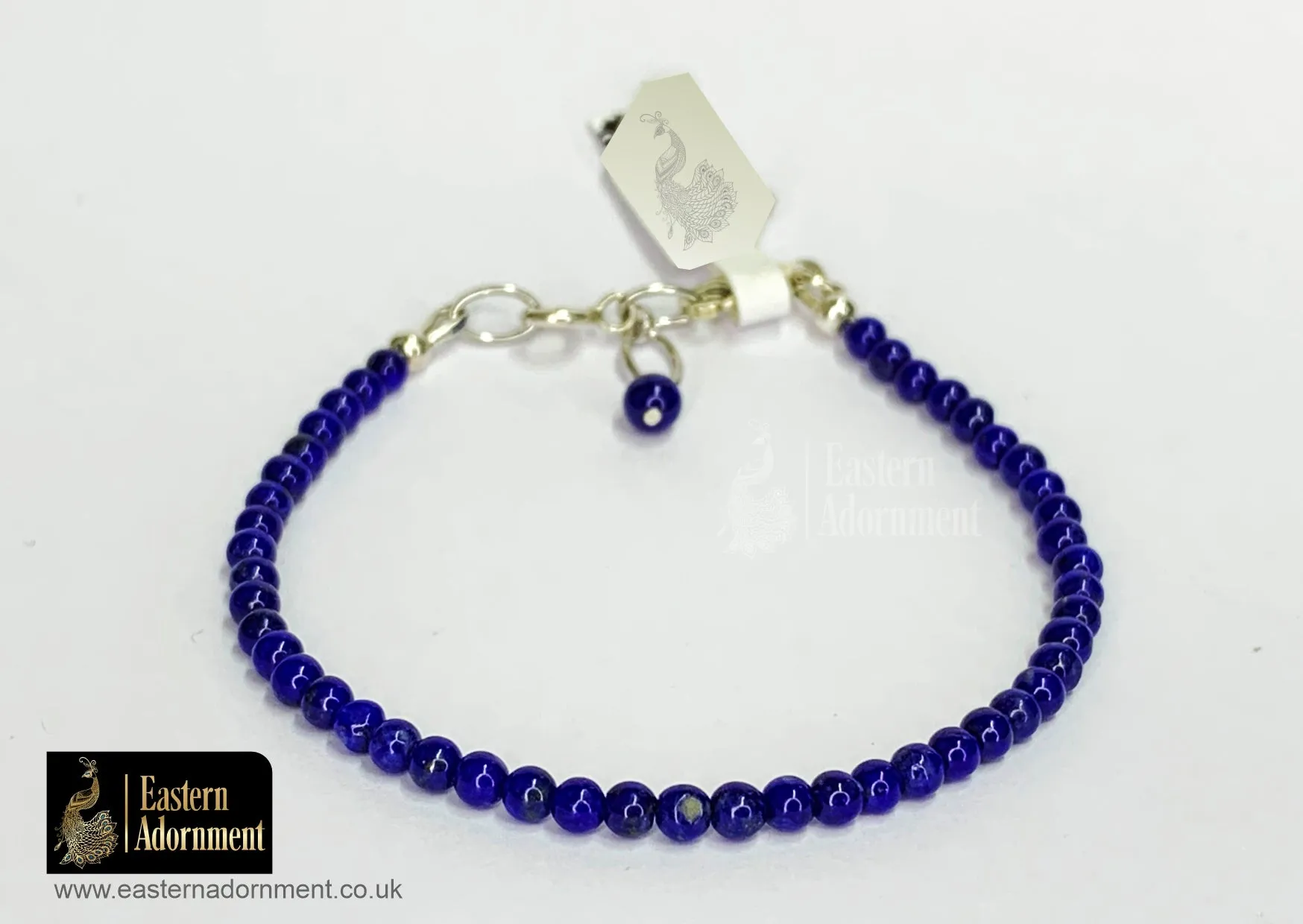 Lapis Lazuli Crystal Bead Bracelet