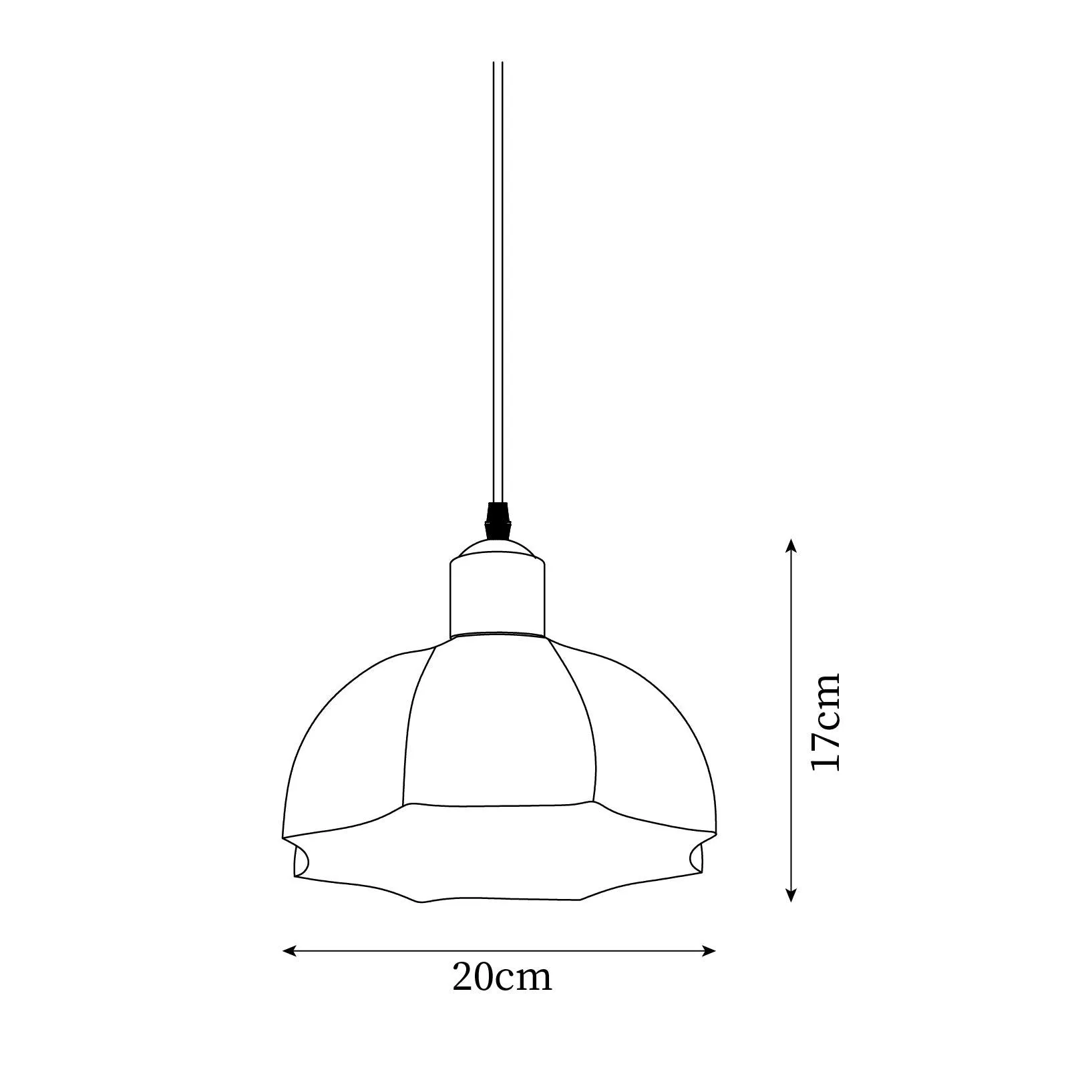 Livex Pendant Lamp 7.8″- 6.7″