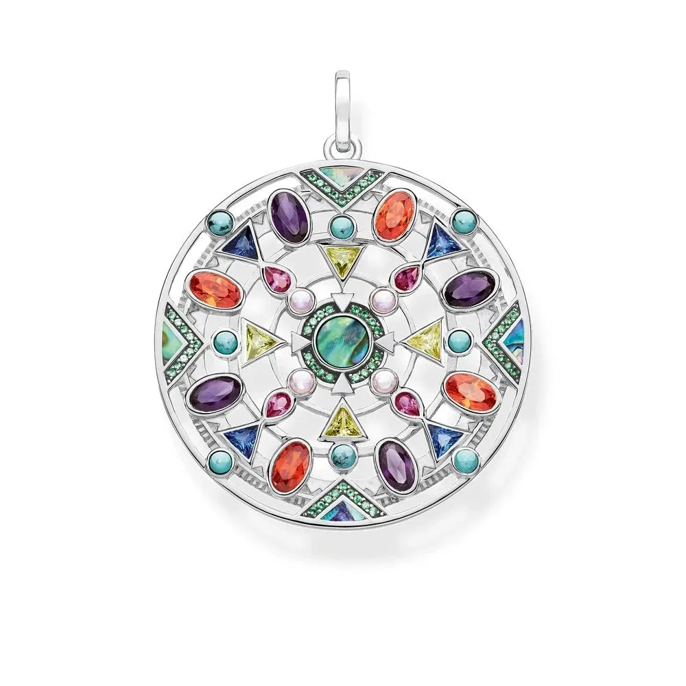 Magical Lucky Symbols Pendant Amulet - Boho Jewelry for Men & Women