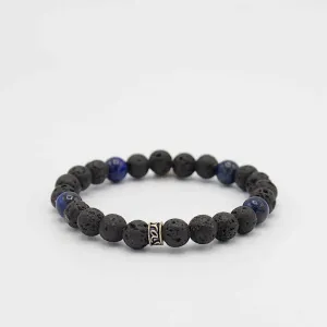 Men Earth Gemstone Bracelet