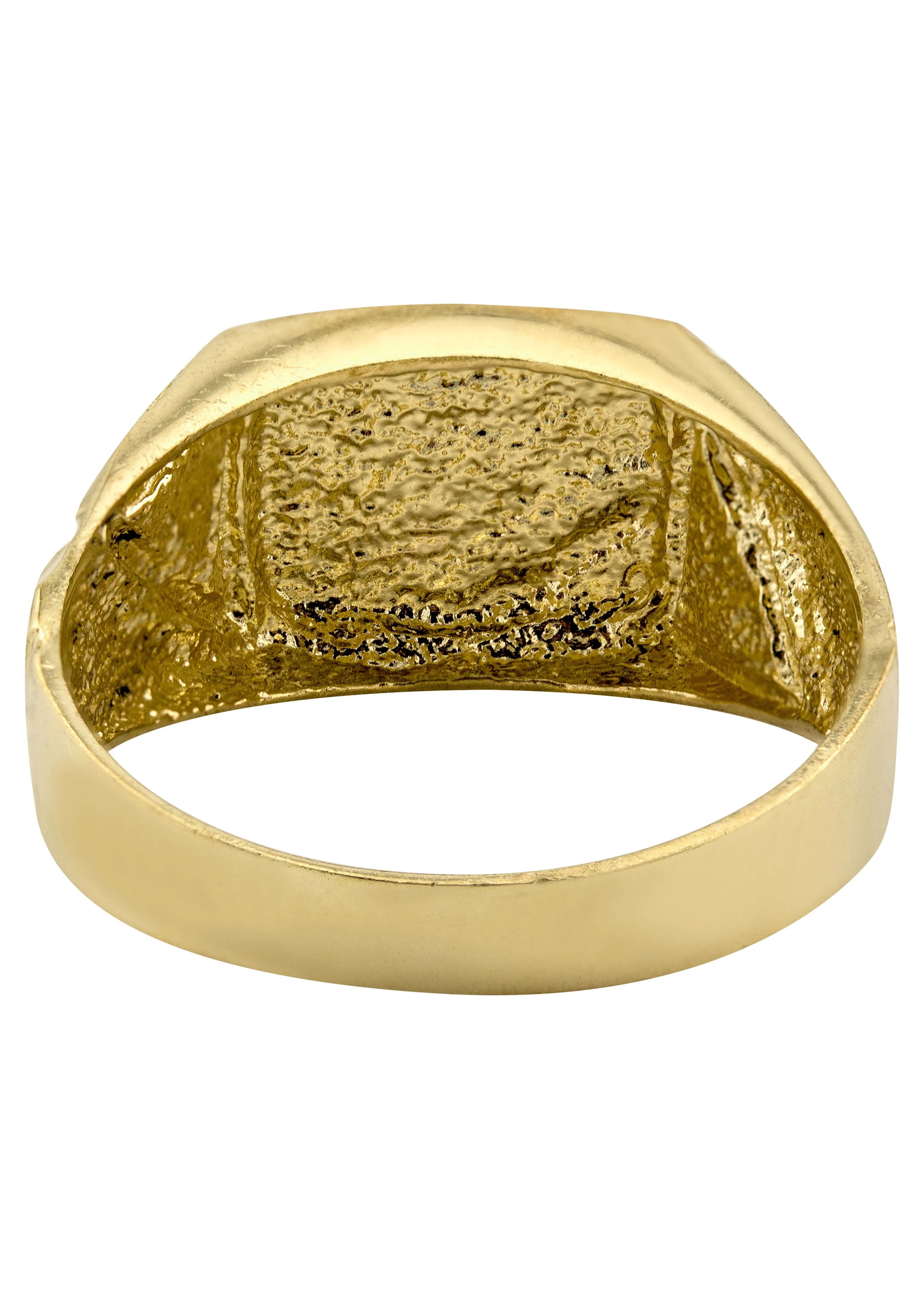 Mens Signet Ring - 10K Gold | 5 Grams