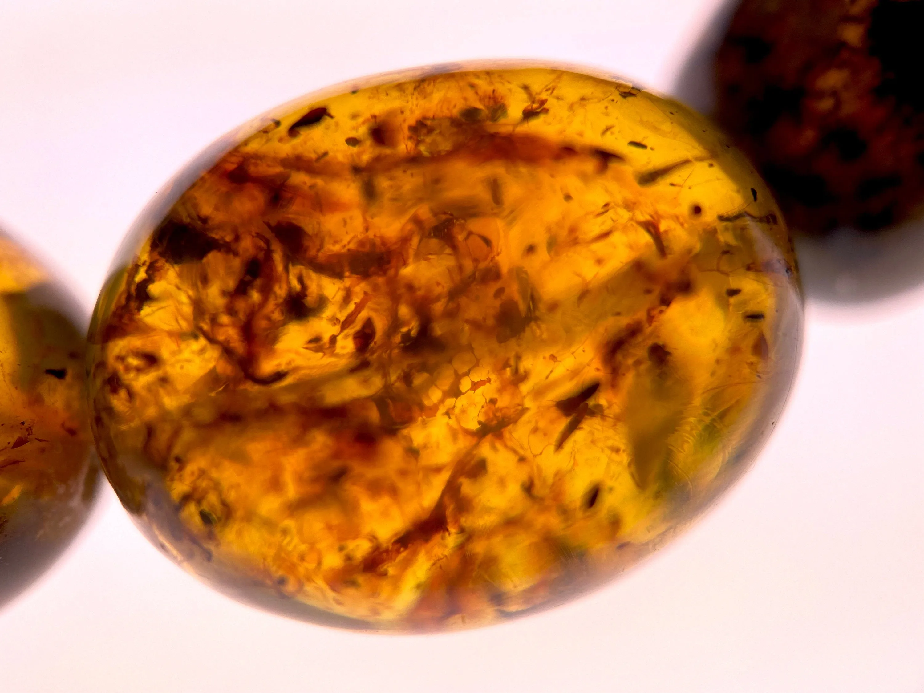 Mexican AMBER Crystal Bracelet - Beaded Bracelet, Handmade Jewelry, Healing Crystals and Stones, 48260
