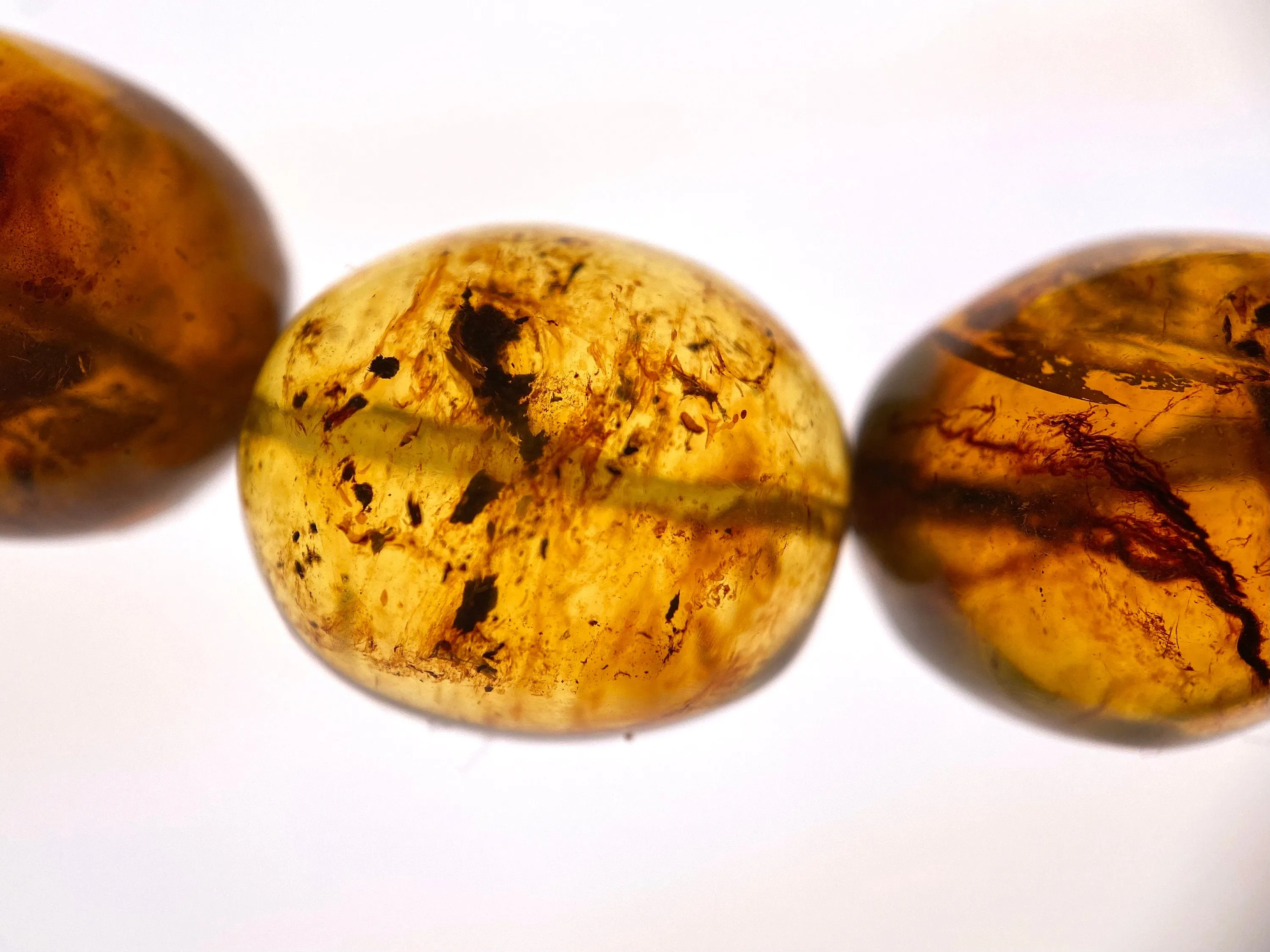 Mexican AMBER Crystal Bracelet - Beaded Bracelet, Handmade Jewelry, Healing Crystals and Stones, 48273