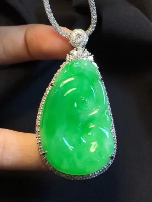 Natural Jade Pendant Jadeite Pendant NPT036