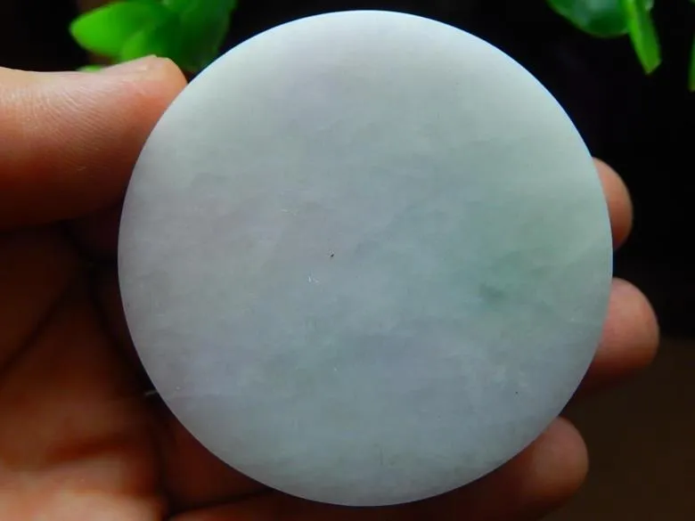 Natural Jade Rough Jadeite Raw (114g, 55X55X14mm)