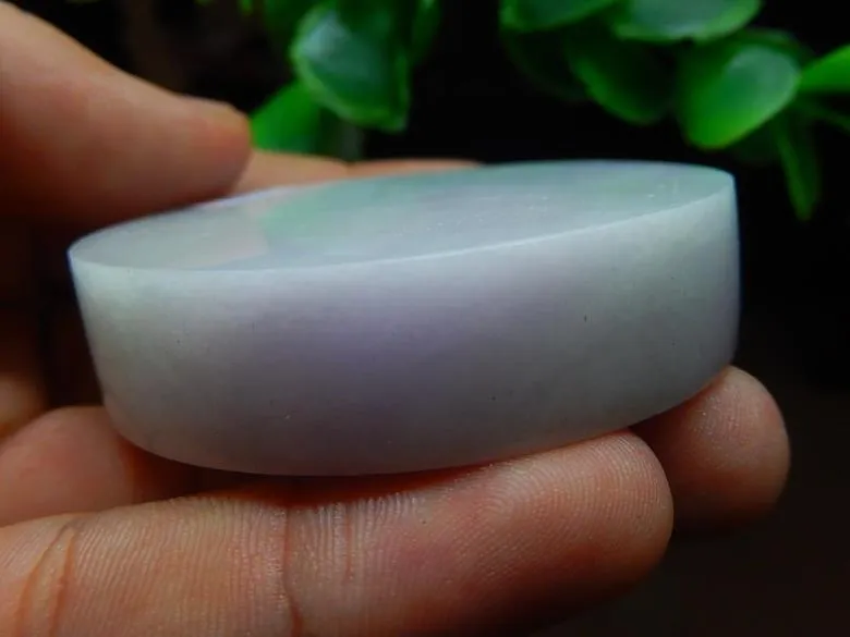 Natural Jade Rough Jadeite Raw (114g, 55X55X14mm)