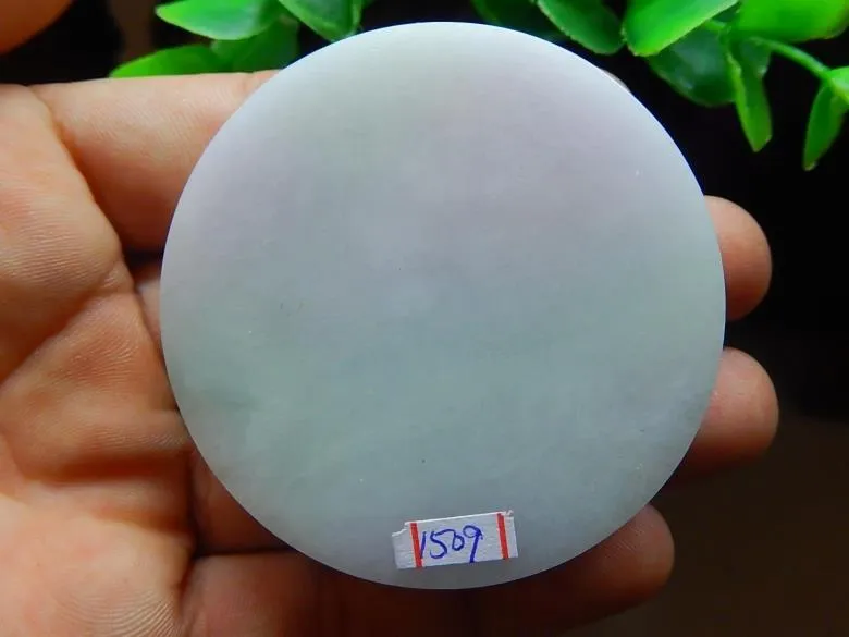 Natural Jade Rough Jadeite Raw (114g, 55X55X14mm)