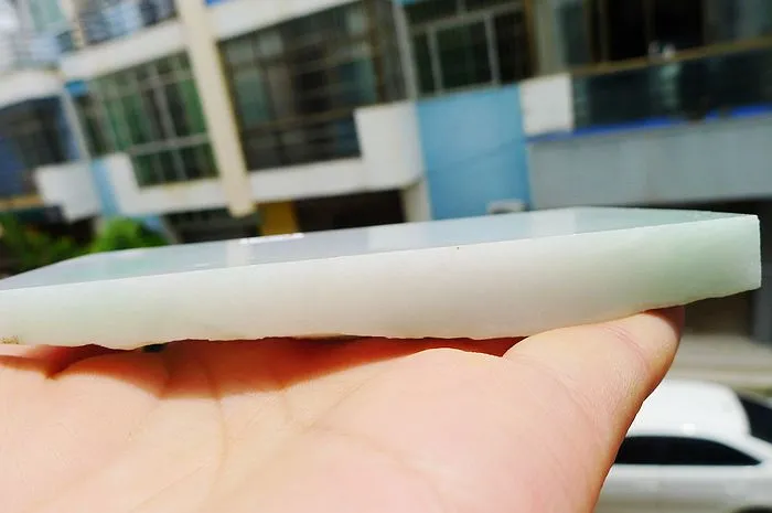 Natural Jade Rough Jadeite Raw (210g,11.1X4.4X1.8cm)