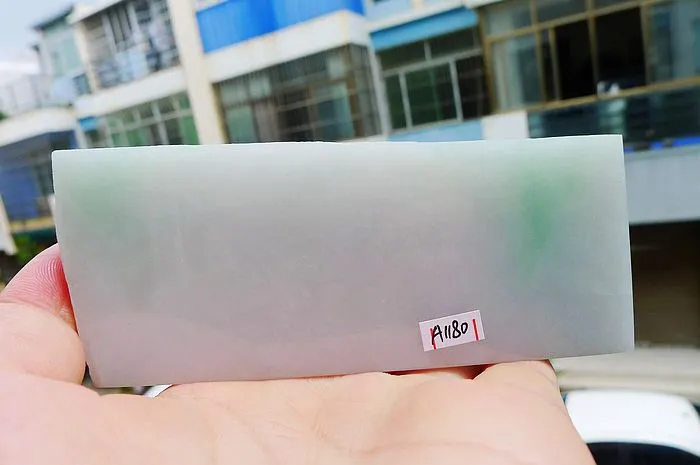 Natural Jade Rough Jadeite Raw (210g,11.1X4.4X1.8cm)