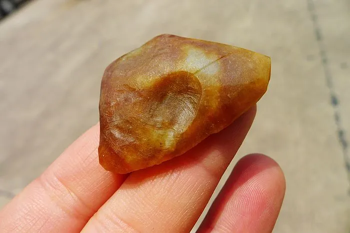 Natural Jade Rough Jadeite Raw (24g,3.7X3.3X1.2cm)