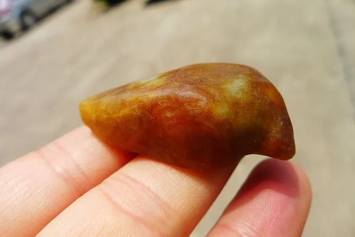 Natural Jade Rough Jadeite Raw (24g,3.7X3.3X1.2cm)
