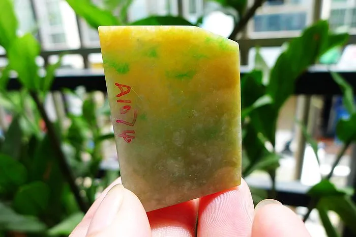 Natural Jade Rough Jadeite Raw (27g,4.6X3.2X1.1cm)