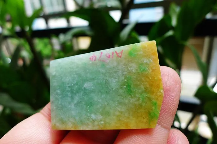 Natural Jade Rough Jadeite Raw (27g,4.6X3.2X1.1cm)