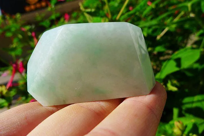 Natural Jade Rough Jadeite Raw (32.5g,5X2.9X0.85cm)