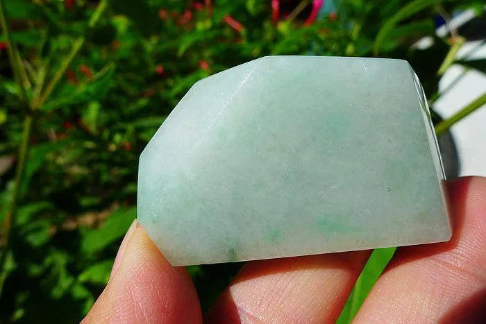Natural Jade Rough Jadeite Raw (32.5g,5X2.9X0.85cm)