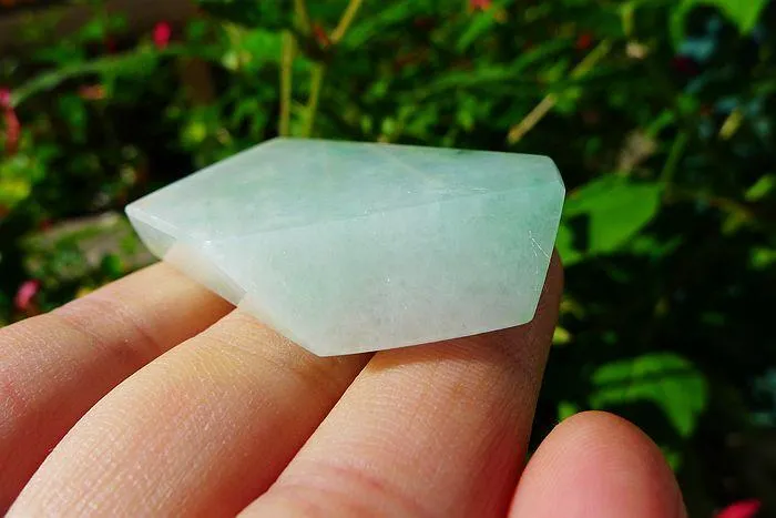 Natural Jade Rough Jadeite Raw (32.5g,5X2.9X0.85cm)