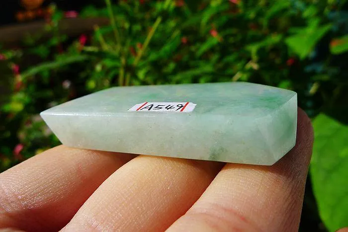 Natural Jade Rough Jadeite Raw (32.5g,5X2.9X0.85cm)