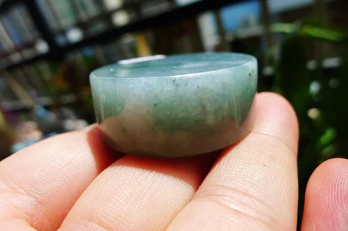 Natural Jade Rough Jadeite Raw (52g,3.7X1.5cm)