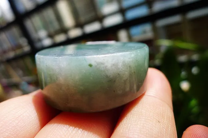 Natural Jade Rough Jadeite Raw (52g,3.7X1.5cm)