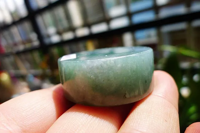 Natural Jade Rough Jadeite Raw (52g,3.7X1.5cm)